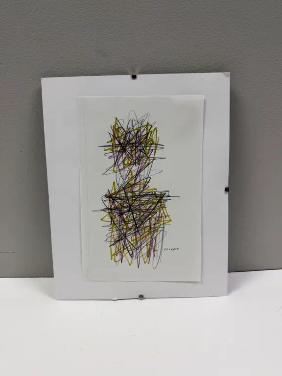 Signed Scribble Artwork