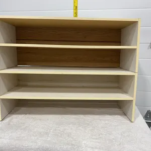 Wood shoe organizer