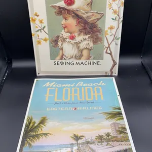2 Metal Signs