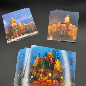 Licking County Courthouse Christmas, Newark Ohio Postcards 10 of Each 1999, 2008 and Earlier