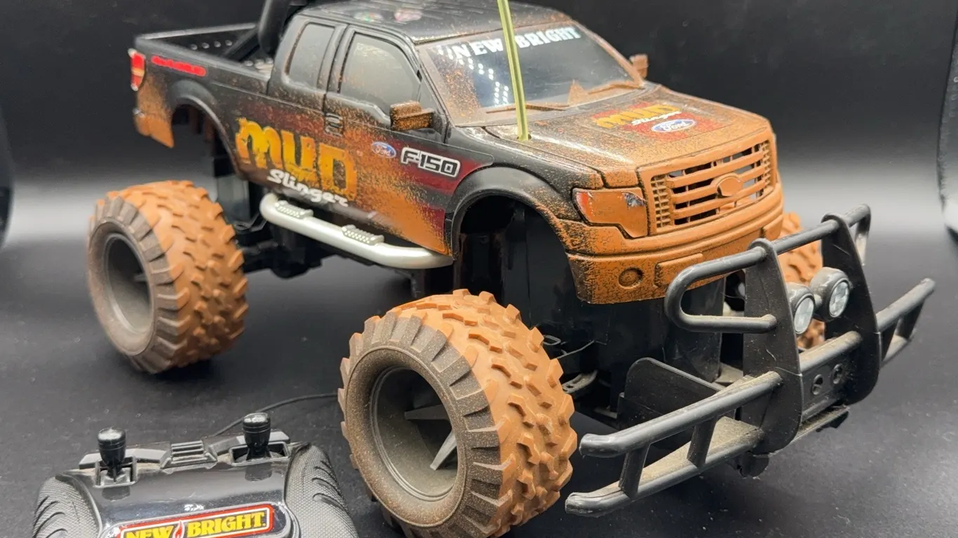 New Bright Mud Slinger Ford F-159 Remote Control Truck