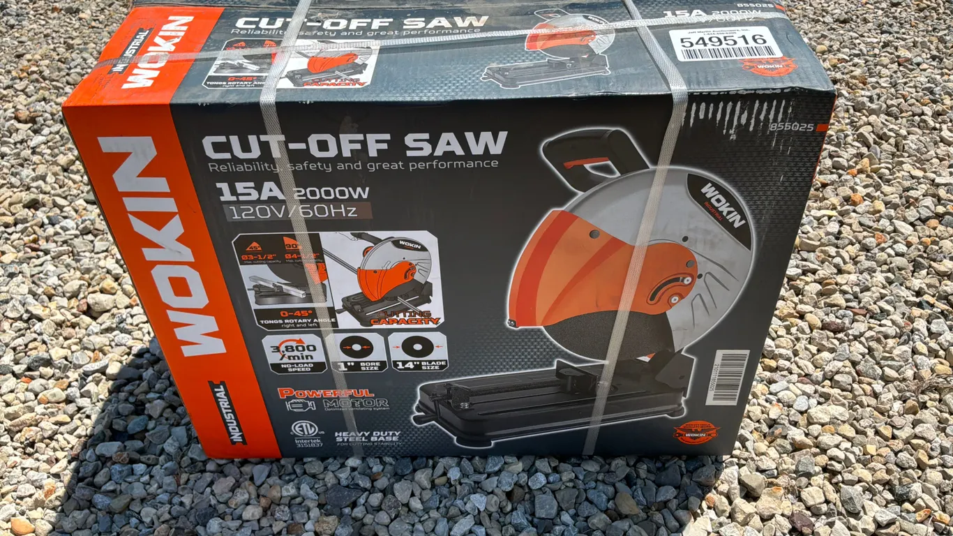 UNUSED WOKIN 855025 14” CUT-OFF SAW