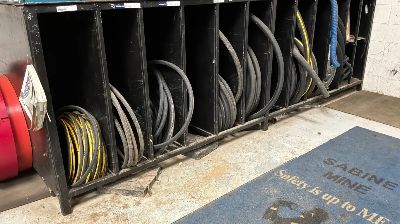 HOSE STORAGE CABINET