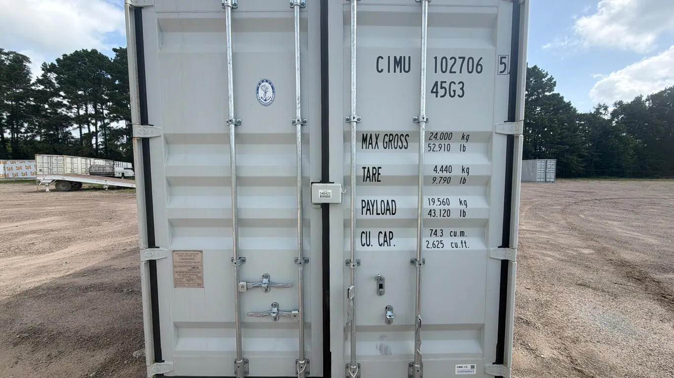 2026 40' CONTAINER SN: CIMU1027065