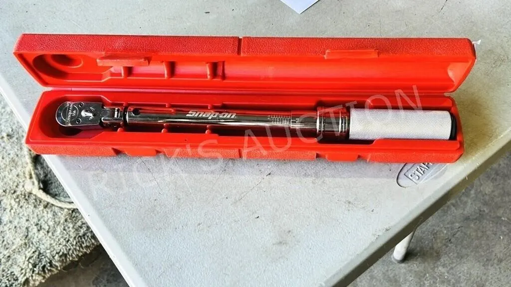 Snap On QD2FR75 torque wrench in case