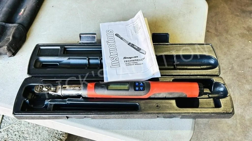 Snap On, electronic torque wrench , 1/4" drive