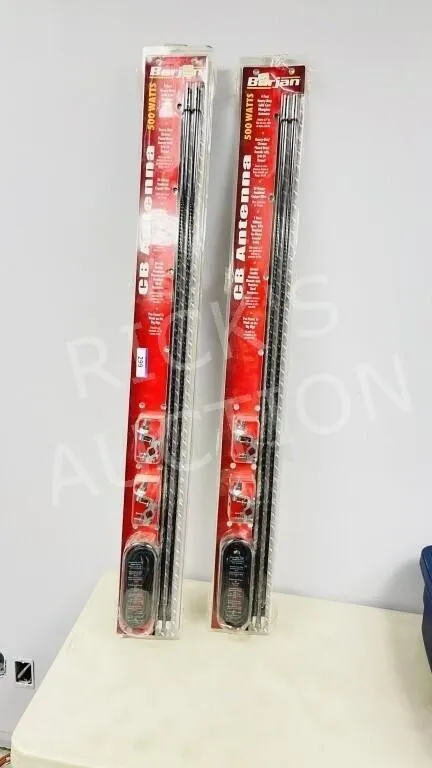 3- new 500 watt CB Antenna sets