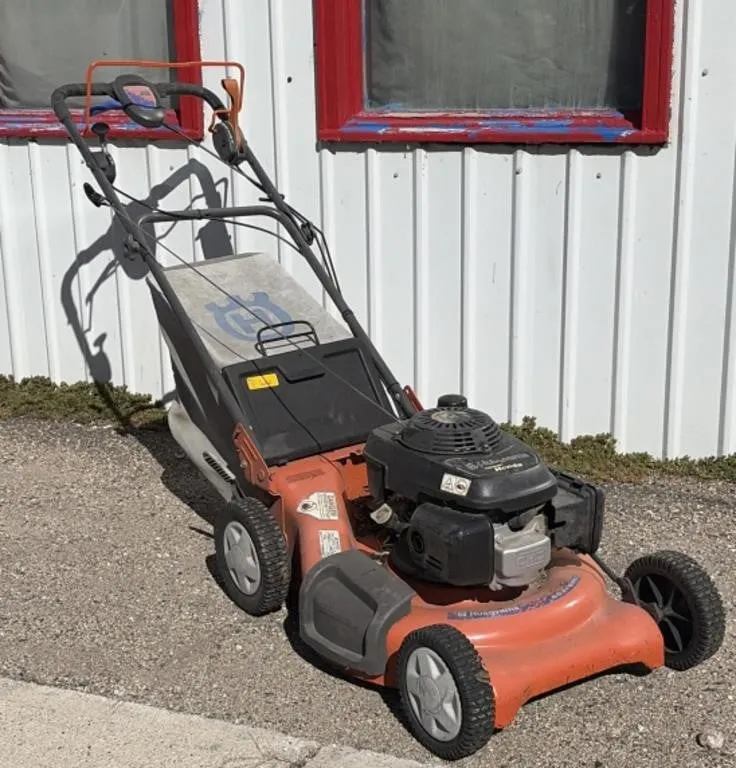 Husqvarna walk-behind self-propelled gas lawn