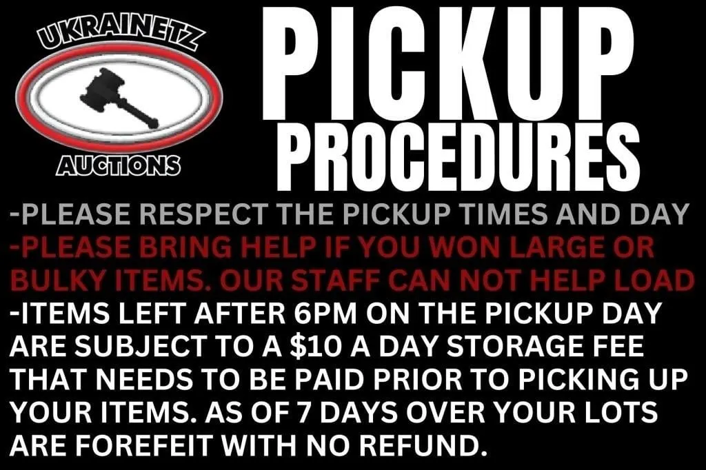 DO NOT ENTER PROPERTY EXCEPT PREVIEW/PICKUP