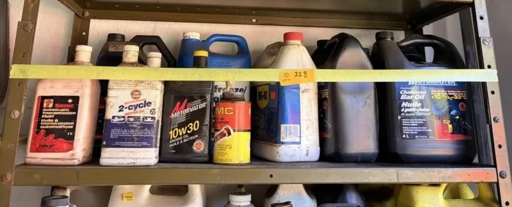 Assorted Oils (on shelf) shelf sold separately