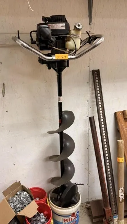 OPE Gas Powered Ice Auger