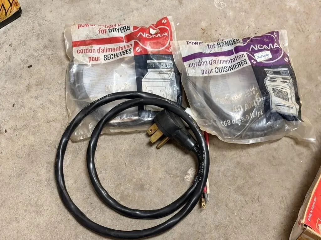 Dryer & Range Cords