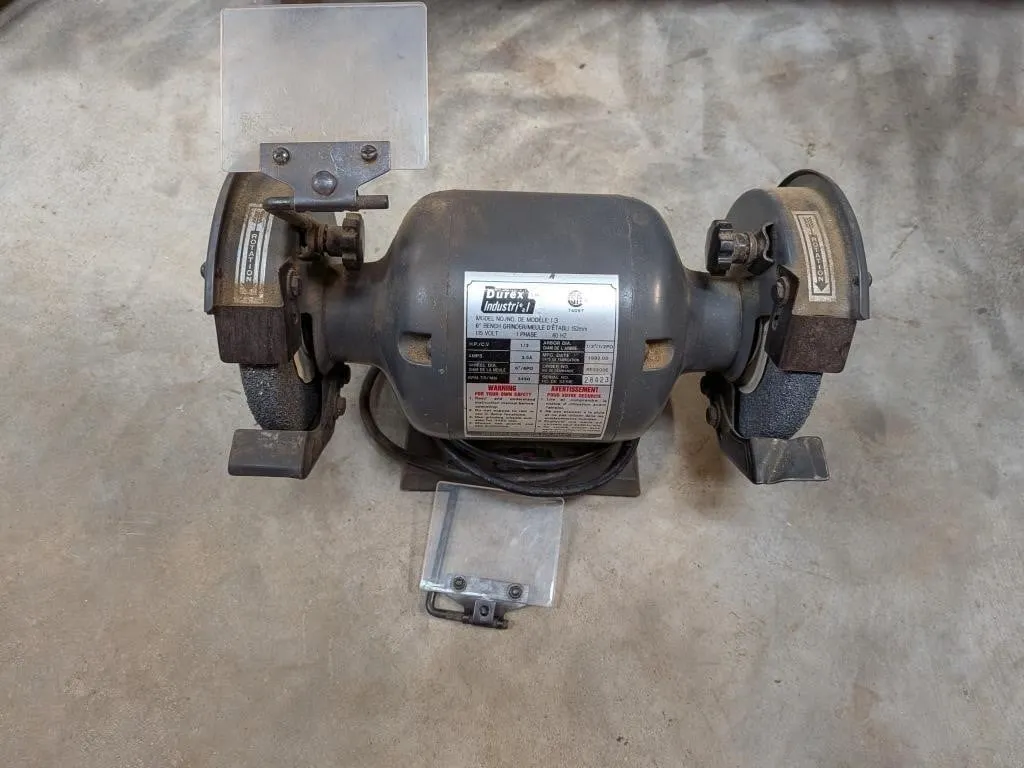Durex Bench Grinder. Turns On.