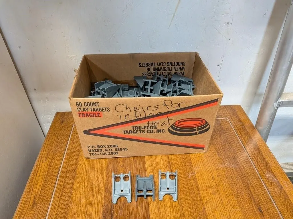 Box of Chairs for in Floor Heat