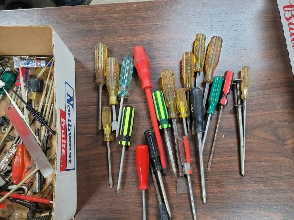 Assorted Screwdrivers & More