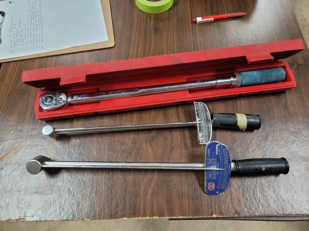 Snap-On Click Torque Wrench In Ft lbs , Gray