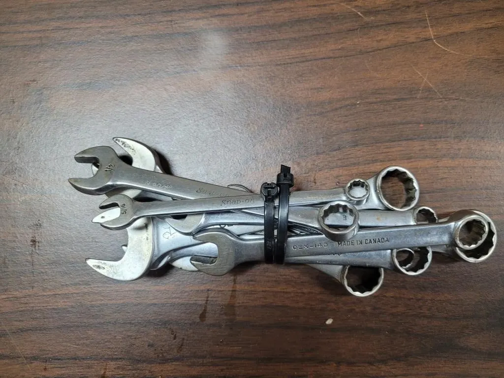 Snap-On Short Wrenches 5/16 -3/4