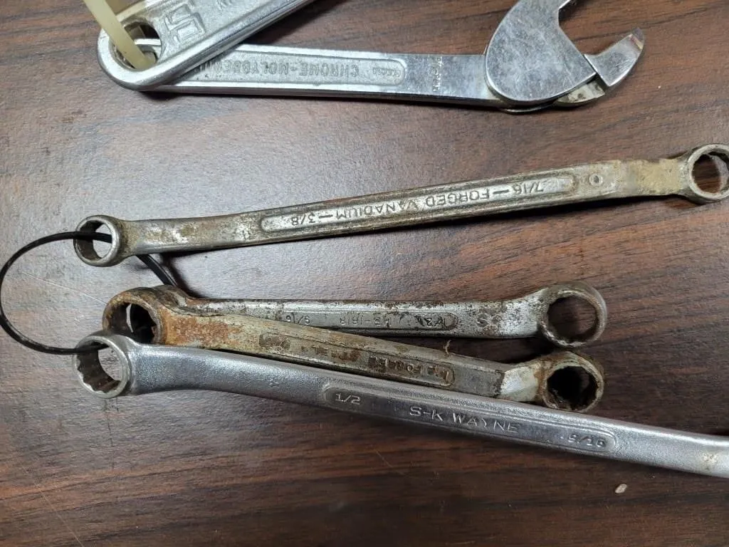 Box End Wrenches 3/8 -9/16 , 2 Cam Action Self