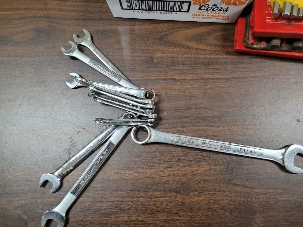 Snap-On Open-end Wrenches 1/4-9/16