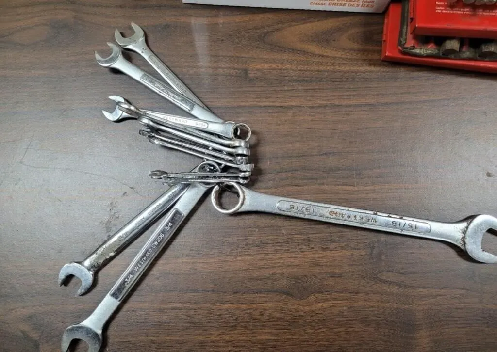 Snap-On Tools Open-end Wrenches 1/4-9/16"