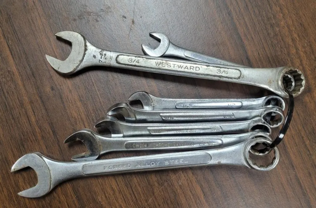Forged Alloy Steel Wrenches 1/2-3/4"