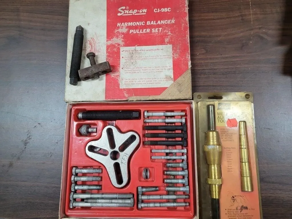 Snap on Harmonic Balancer Puller . Lisle Clutch