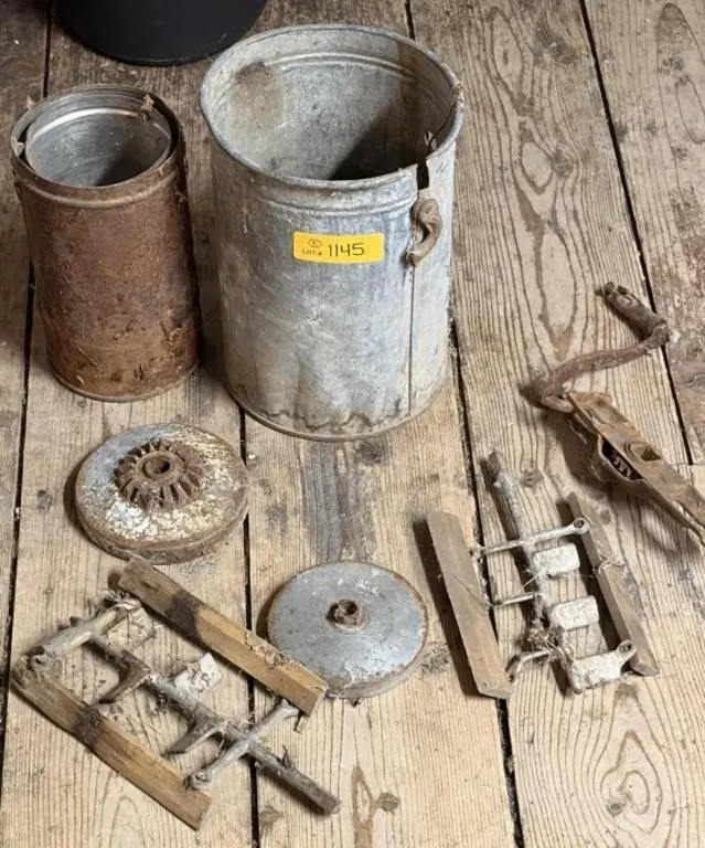 Antique Ice Cream Maker (disassembled)