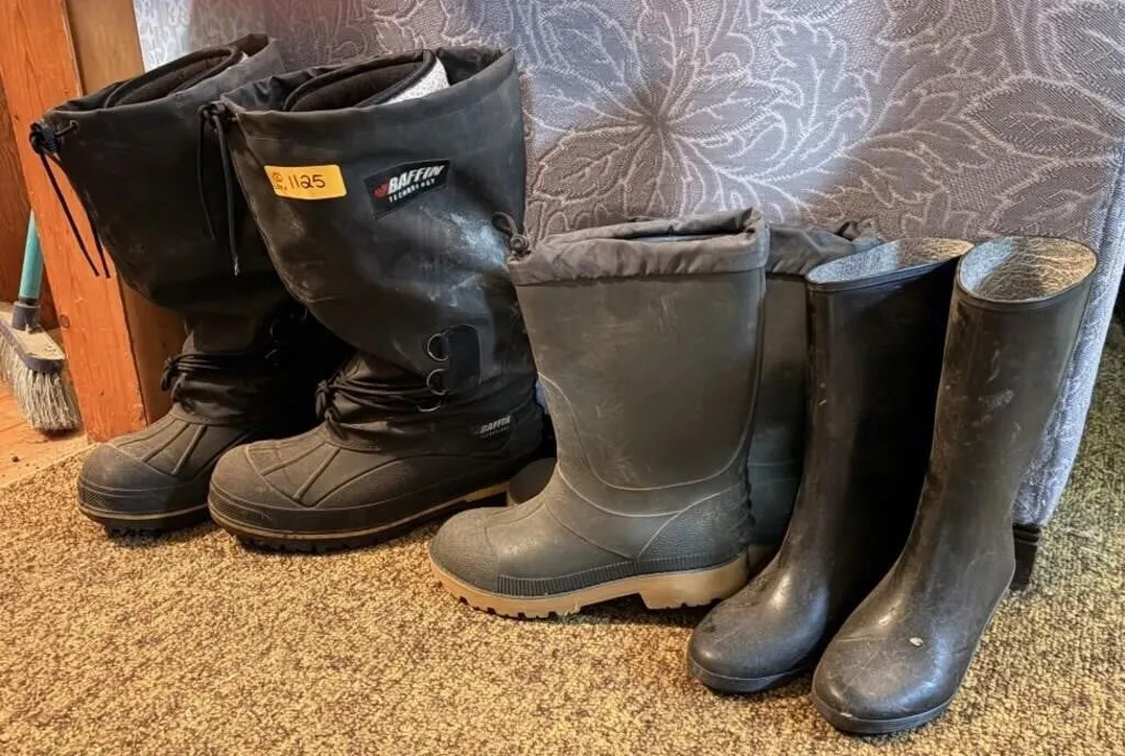 Baffin Winter Boots, Rubber Boots