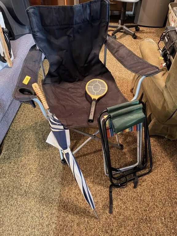 Folding Camp Chair, Folding Camp Table