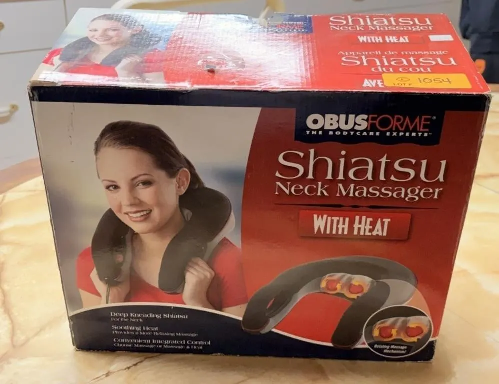 Obusforme Shiatsu Neck Massager- Original Pkging
