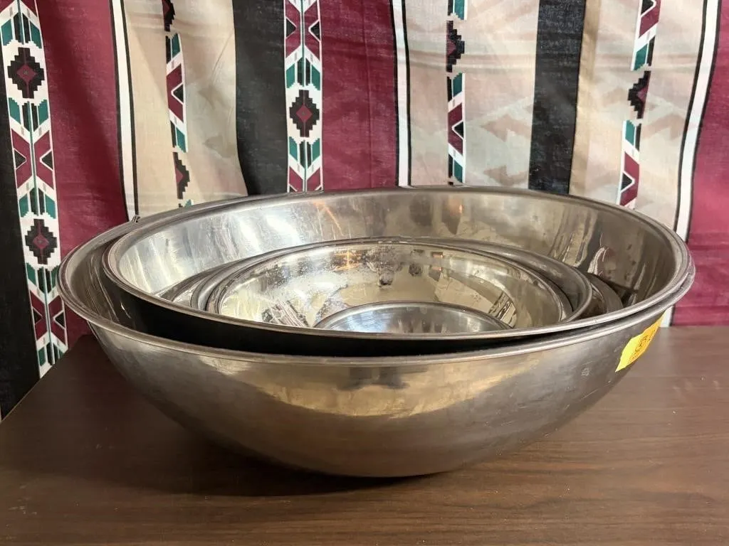 Aluminum Mixing Bowls Set