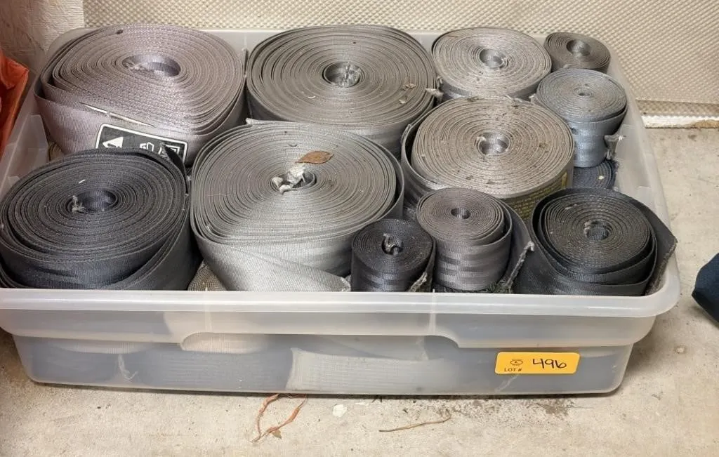 Nylon Webbing/Strapping Grey