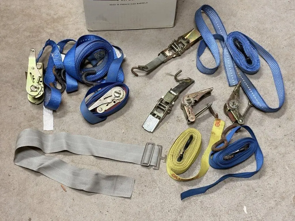 Assorted Straps/Ratchet Straps