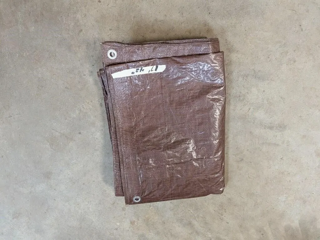 Brown Tarp 17'x42'