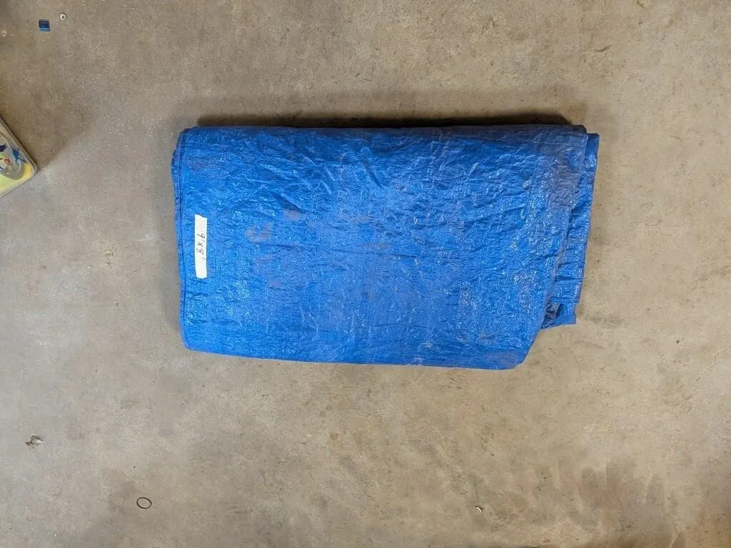 Blue Tarp 9'x8'