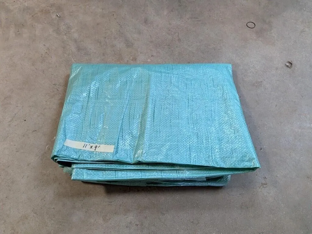 Green Tarp 11'x9'