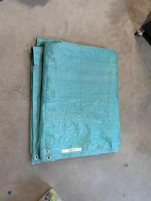 Green Tarp 8'x11'