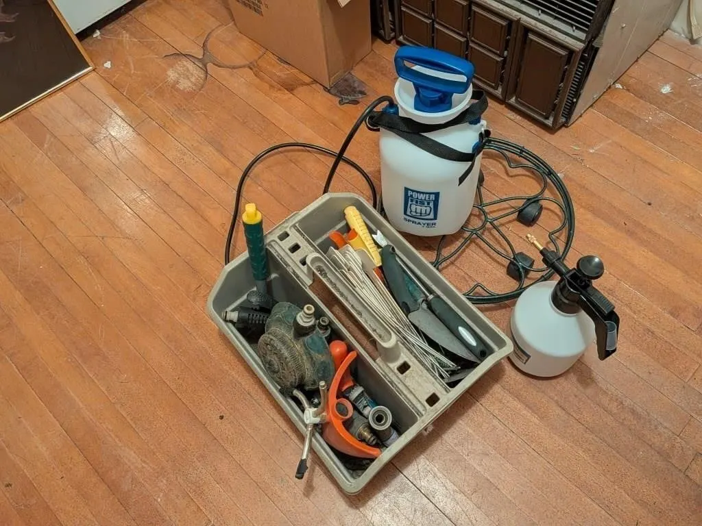Assorted Garden Tools.