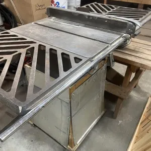 Vintage Beaver table saw with a tilting arbor