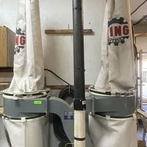 King Canada 9A dual bag dust collector. Model