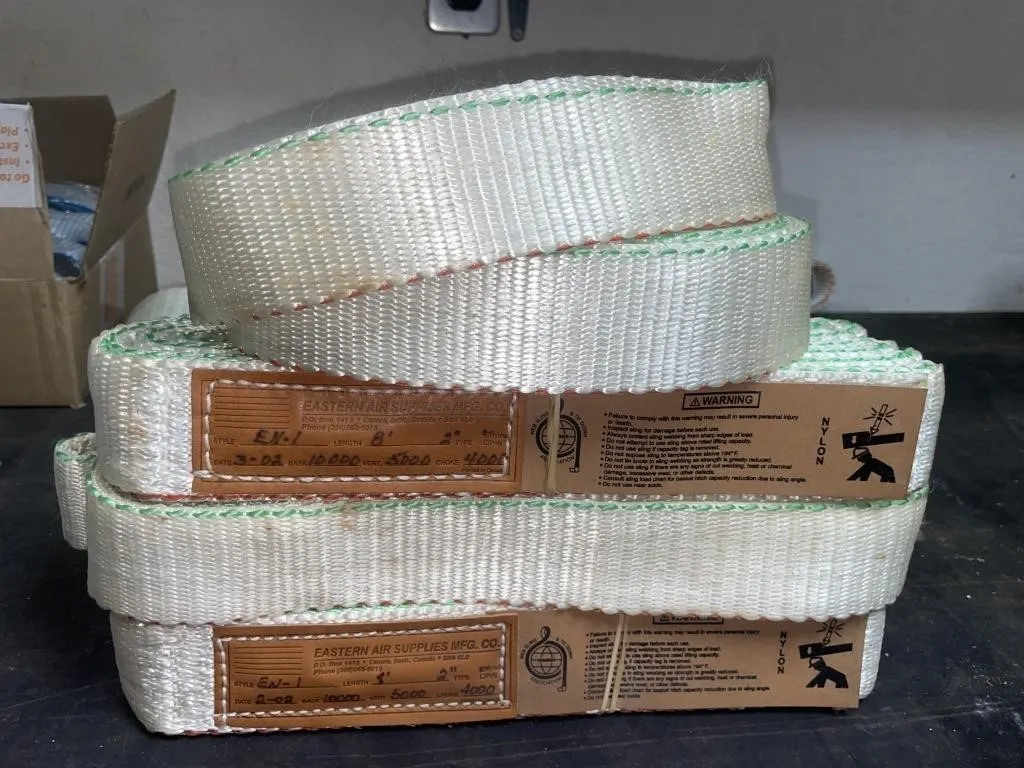 Four Eastern Air Supplies Mfg. heavy duty web