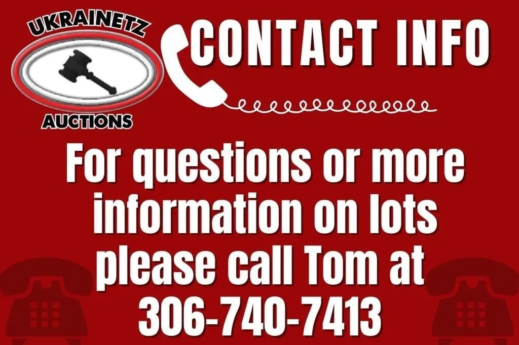 Contact: TOM AT 306-740-7413- Info on all Lots