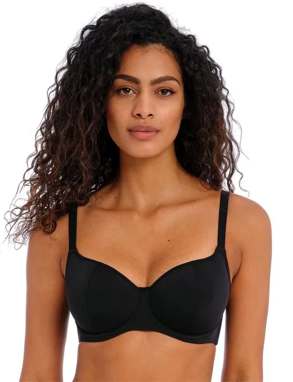Freya Jewel Cove Underwire Bikini Top Black 32G