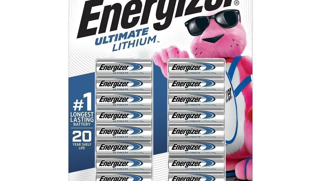 Energizer Ultimate Lithium AA Batteries 18pk