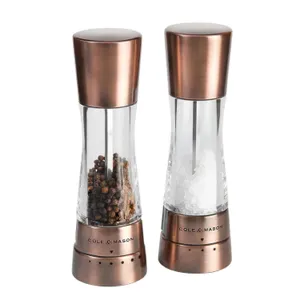 Cole Mason Derwent Salt Pepper Mill Set 7.5