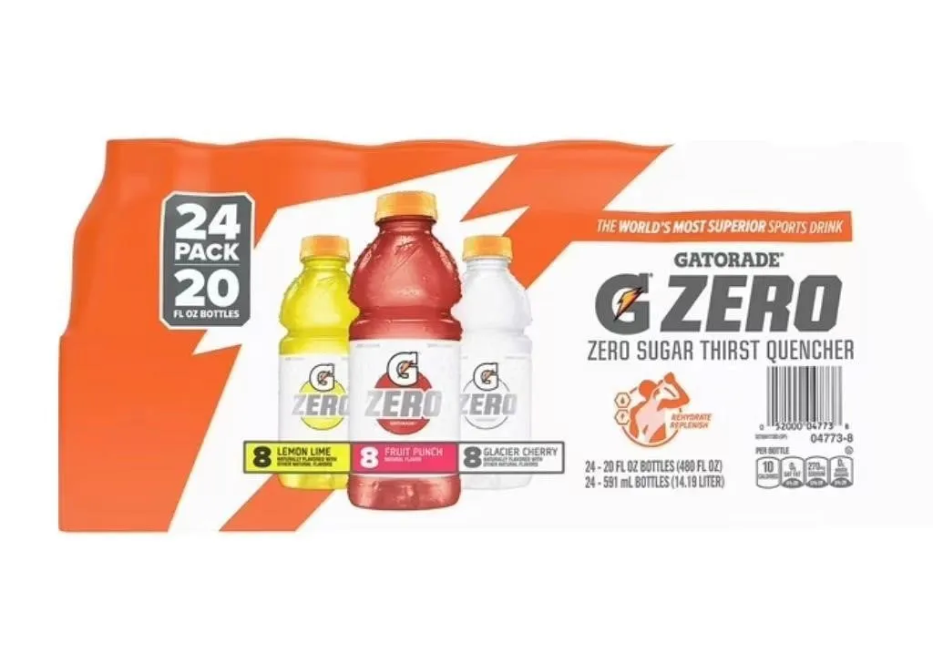 Gatorade Zero Variety Pack 20 fl oz 24pk