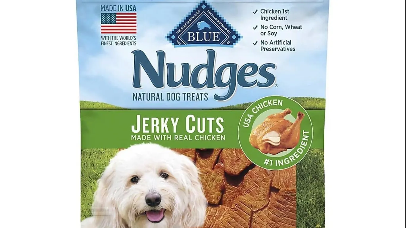 Blue Buffalo Nudges Chicken Jerky Dog Treats 40oz