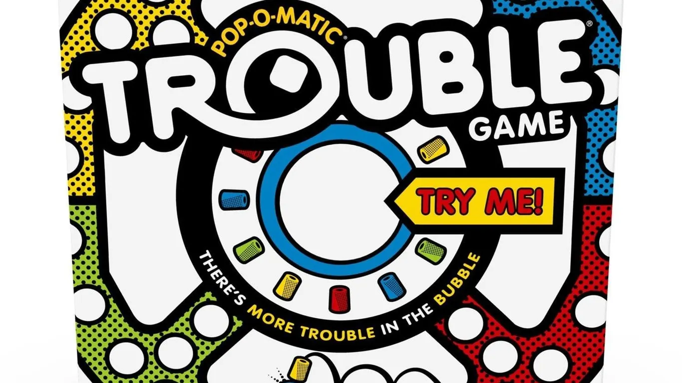 Hasbro Trouble Board Game 2-4 Players