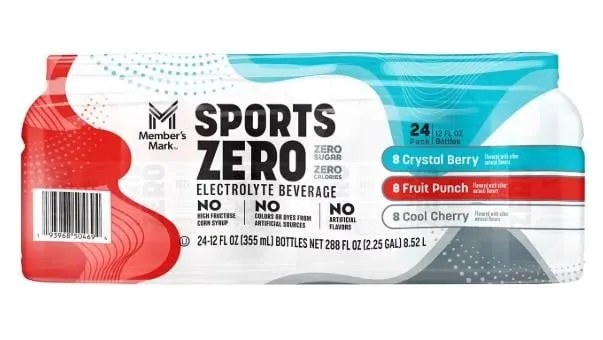 Sports Drink Zero 12oz 24pk