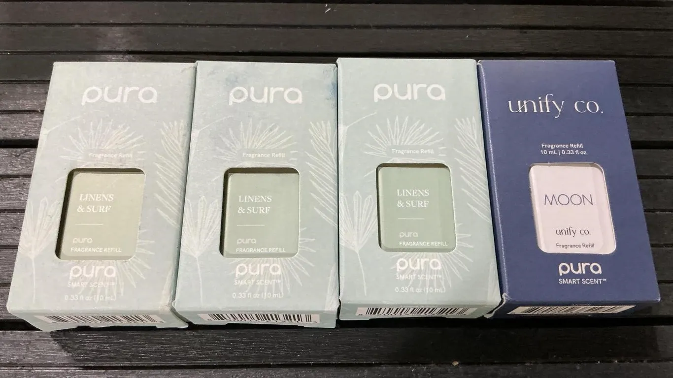 Pura Smart Scent Fragrance Refills 4pk 10ml